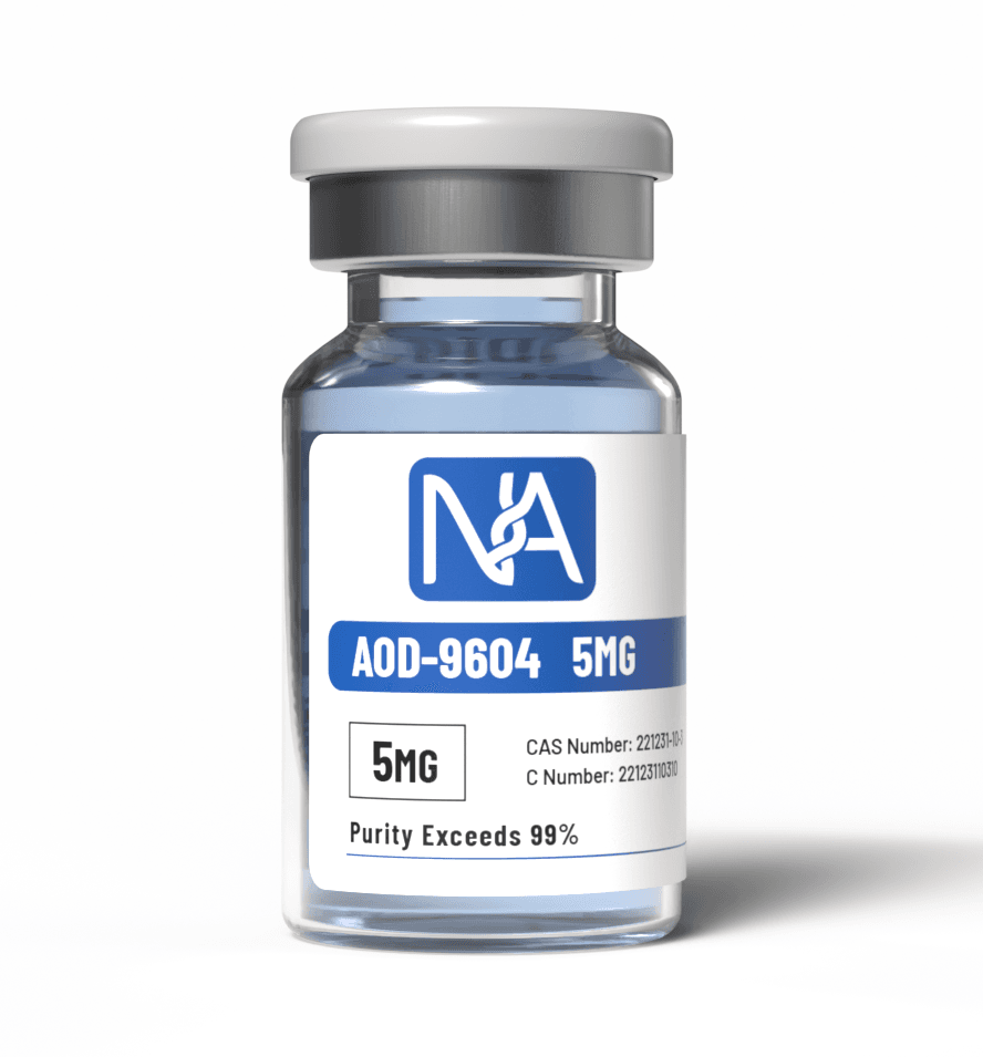AOD-9604 vial and packaging